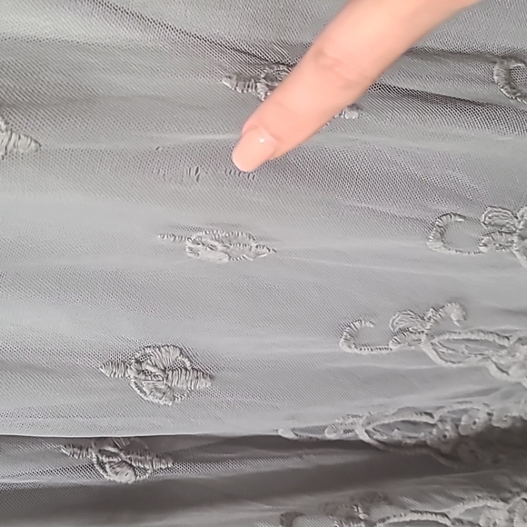 Versona Slip Dress, grey color, size large and good condition. - Picture 10 of 10